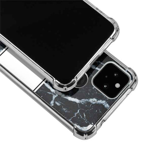 NBA Philadelphia 76ers Marble Google Pixel 5 Clear Case